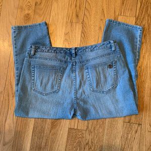 Michael Kors Skinny Capri Length Light Denim Jeans - Size Women's 10